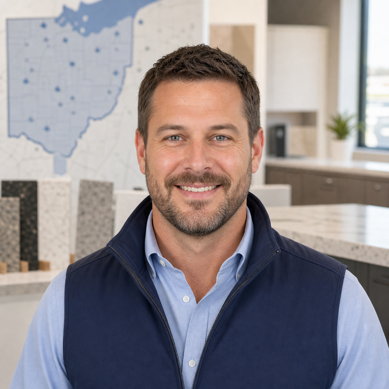 Noah Price, Service Area Manager at Ohio Countertop Pros